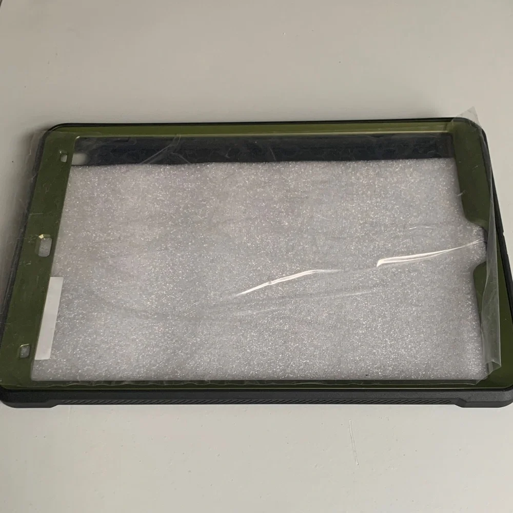 Green and Black Tablet Case